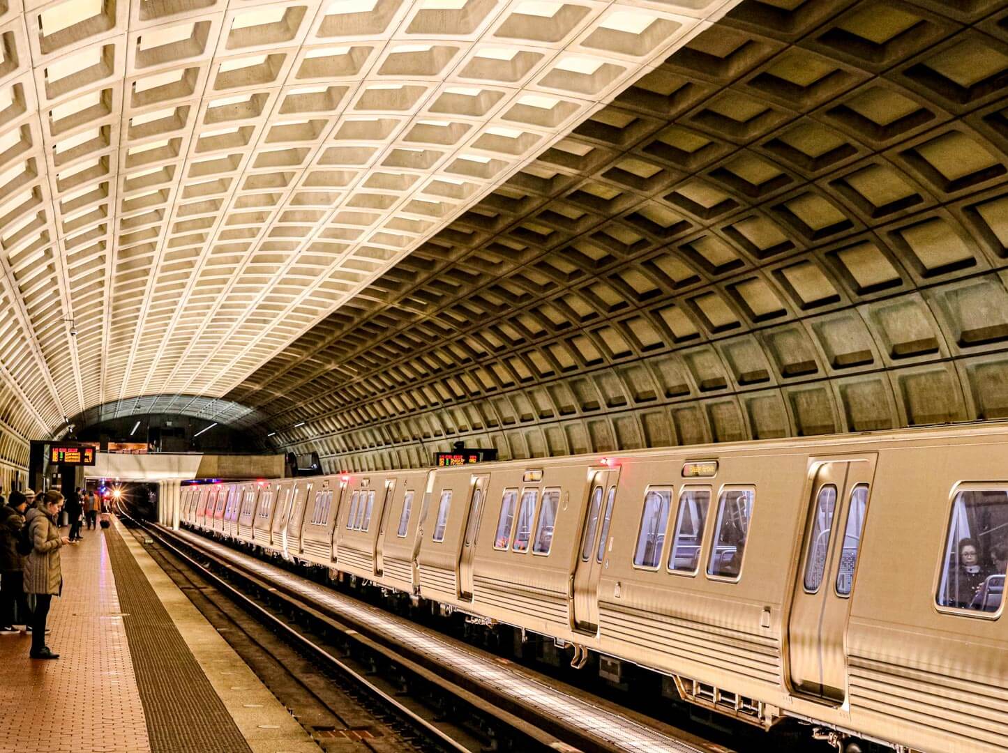 Honour For Print In The The Washington DC Subway By John Langer