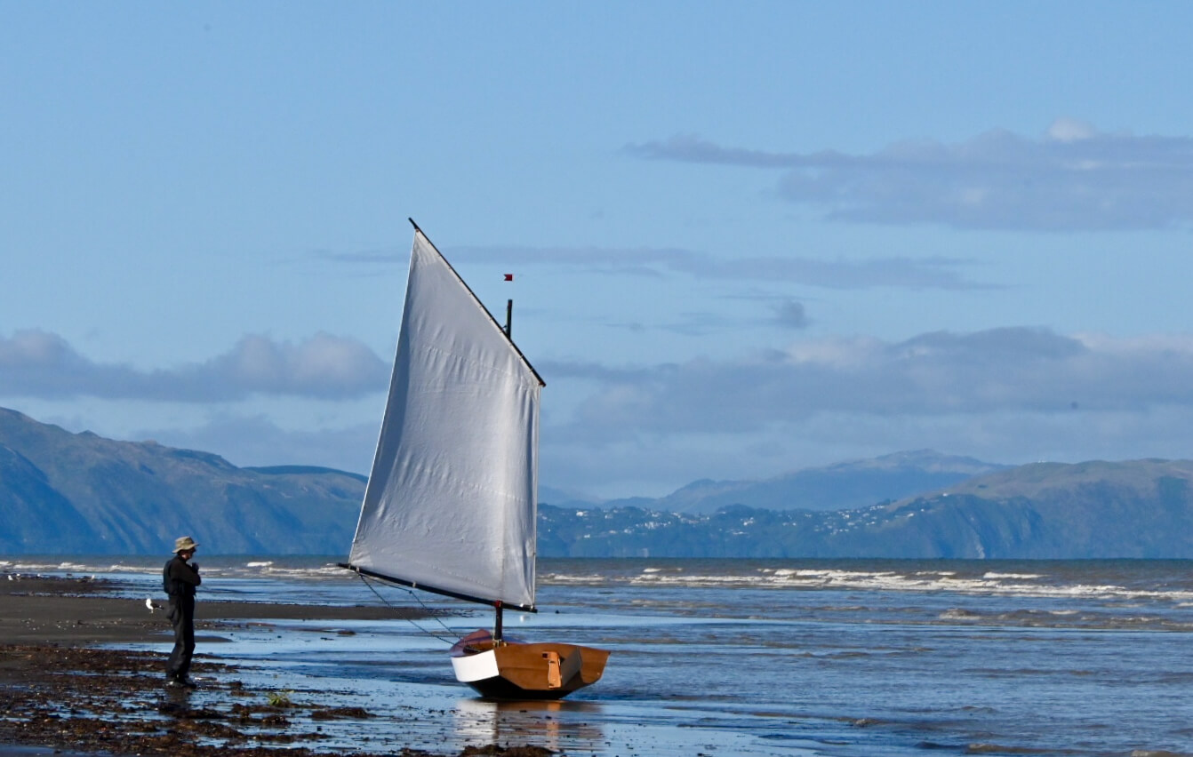 2nd For Digital  Sea Scout Dinghy At Kapiti Coast NZ By Doug Paterson