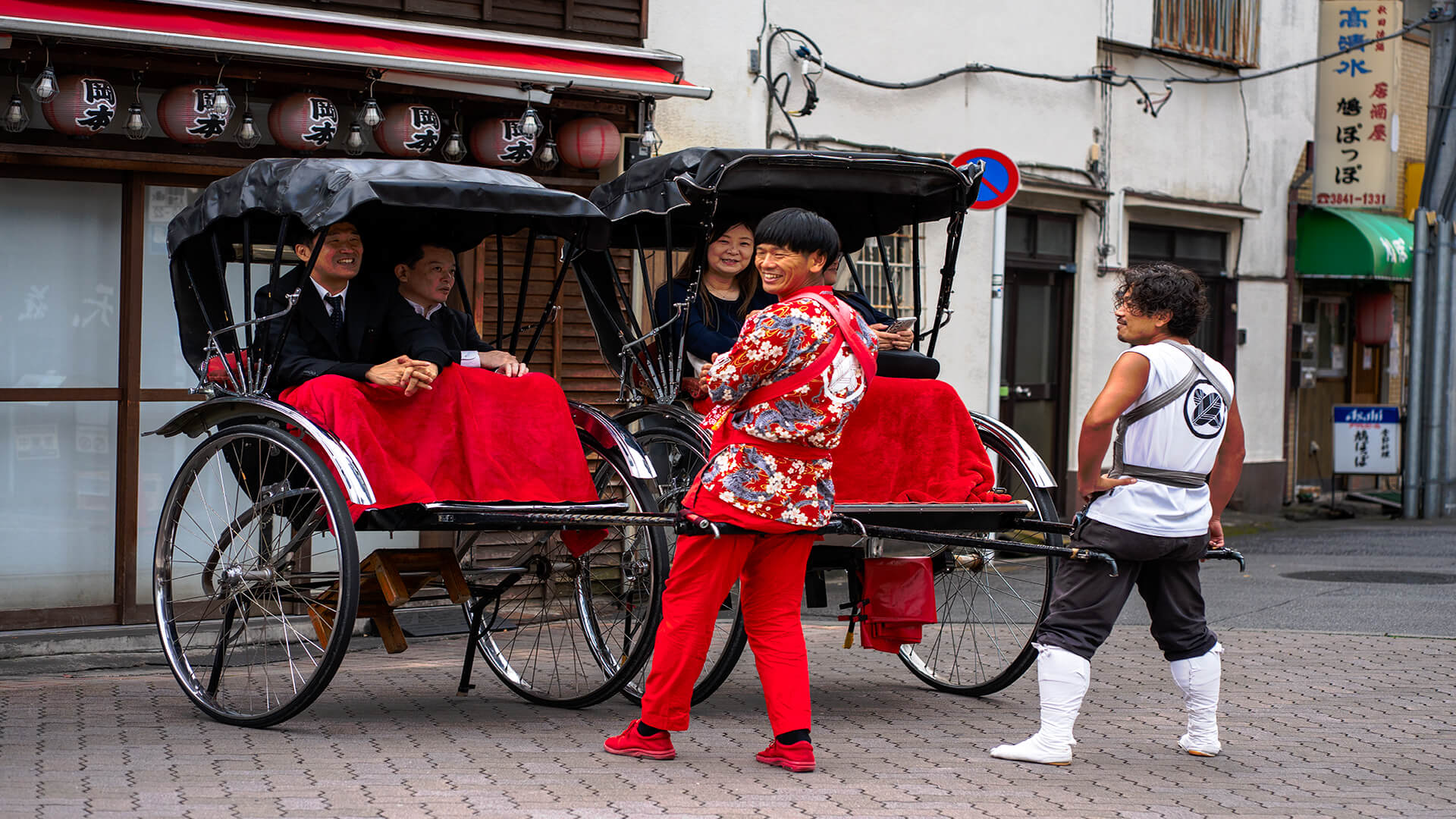 HC  For Digital  Hand Pulled Rickshaws By Janet Richardson