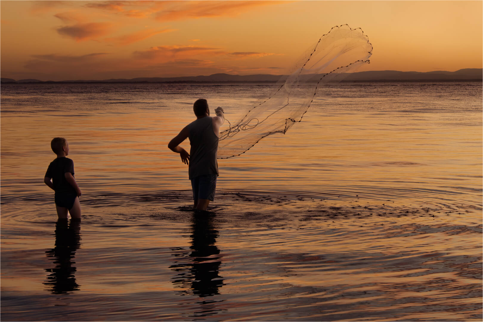 Merit For Digital 42 Net Fishing By Suzanne Edgeworth