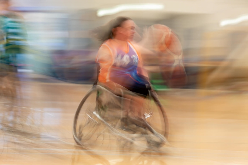 Merit For Wheelchair Basketballer By Rodney Topor