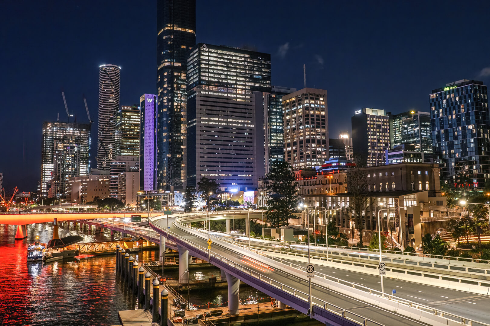 Merit For Print Brisbane City By Hector Beveridge