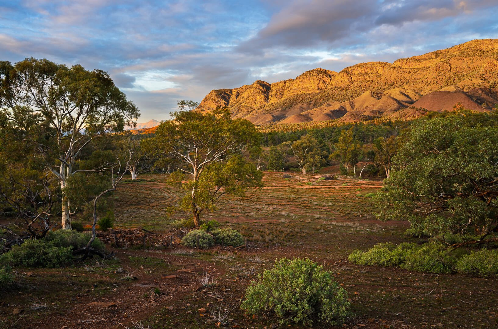 Merit For Digital Heysen Range At Sunrise No 1 By Alan Wigginton
