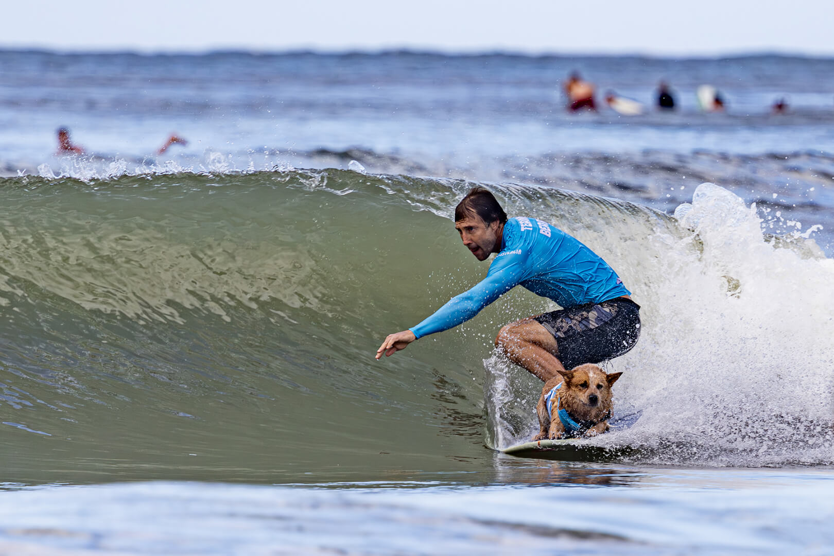 Merit For Digital Chilling While Dad Catches A Wave By Joyann Singleton