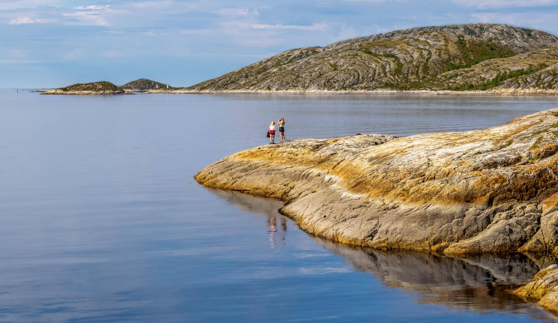 Merit For Digital Summer Coastal Sightseeing In Norway By John Langer