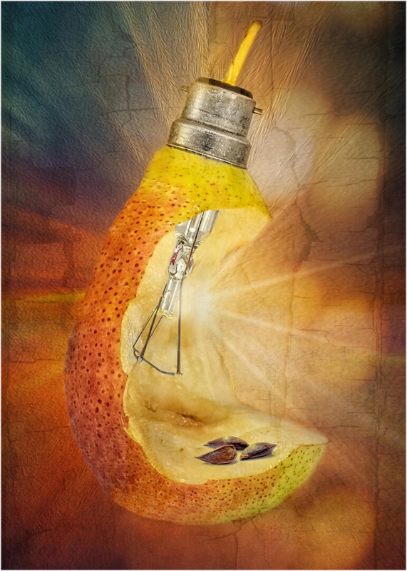 Merit For The Electric Pear By Clive Hammond