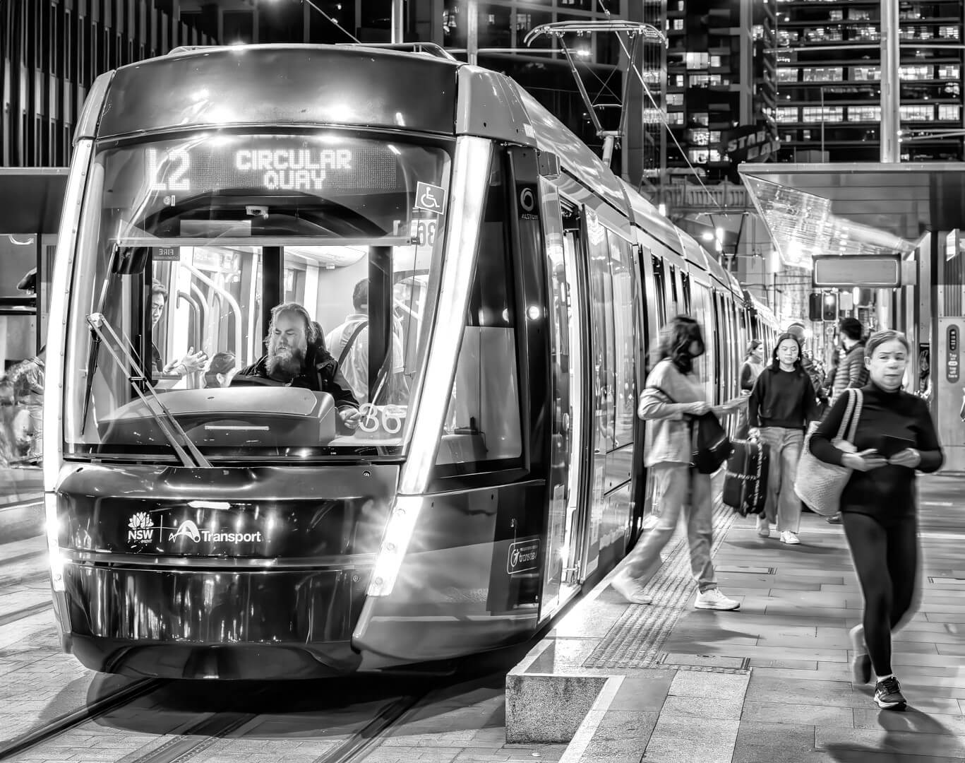 Honour For Digital Light Rail Stop By Paul MacKay