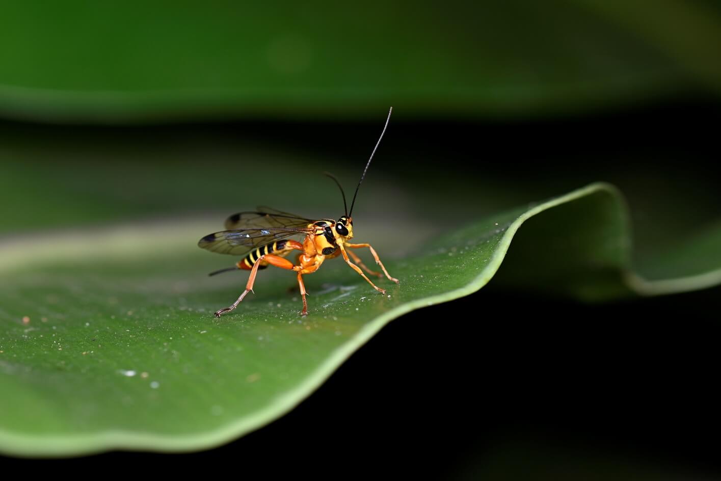 Honour For Digital WASP ON LEAF By Gwenda Kruger