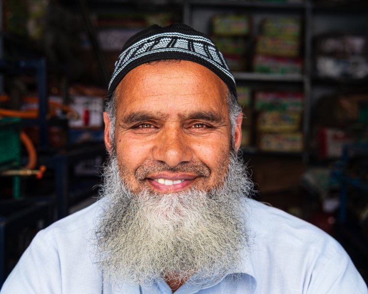 Merit For Kashmiri Shopkeeper By Rodney Topor