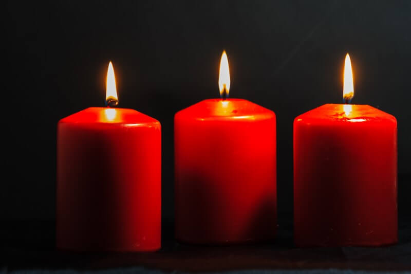 Merit For My Red Candles By Swarna Wijesekera