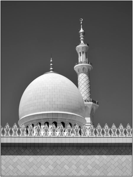 Merit For Sheik Zayed Mosque By Lyn Fedrick