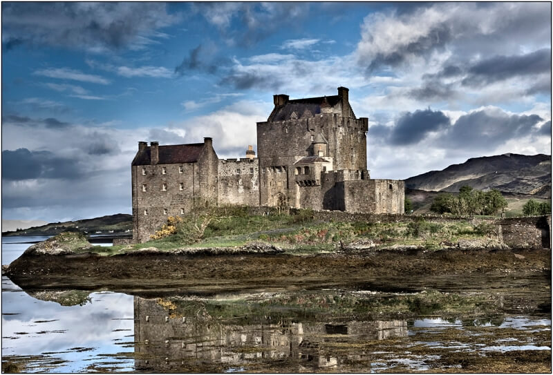 Merit For Eilean Donan Castle By Lyn Fedrick
