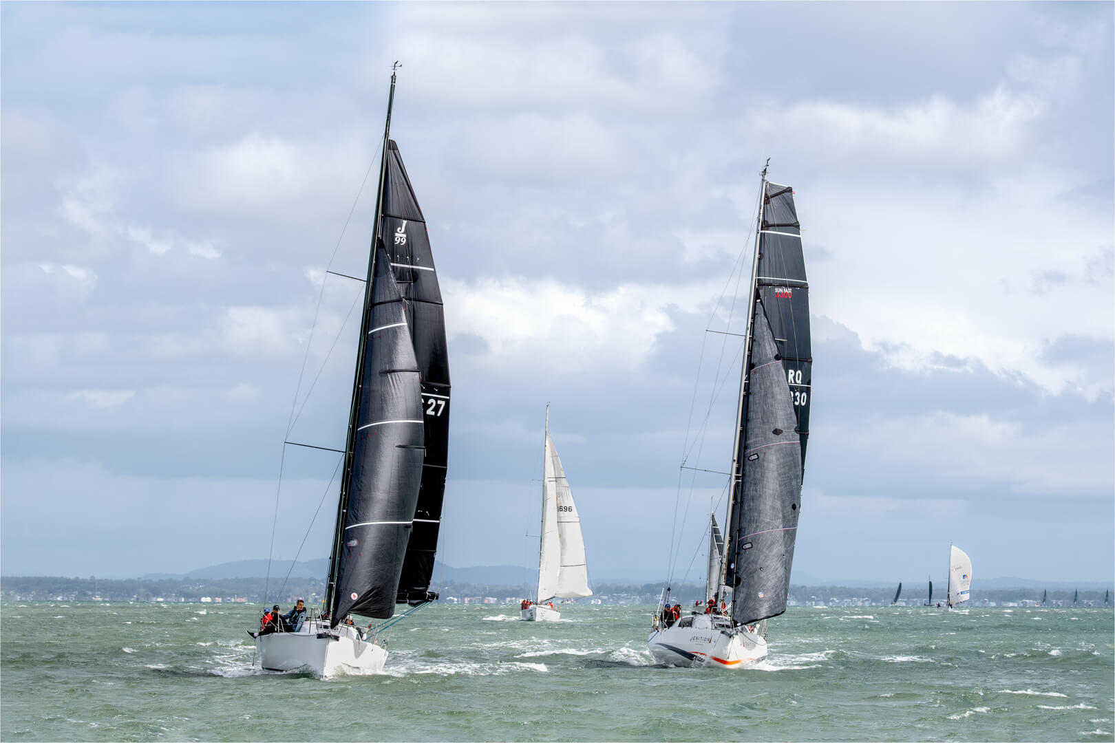 Merit For Print 42  Yacht Race  By Suzanne Edgeworth