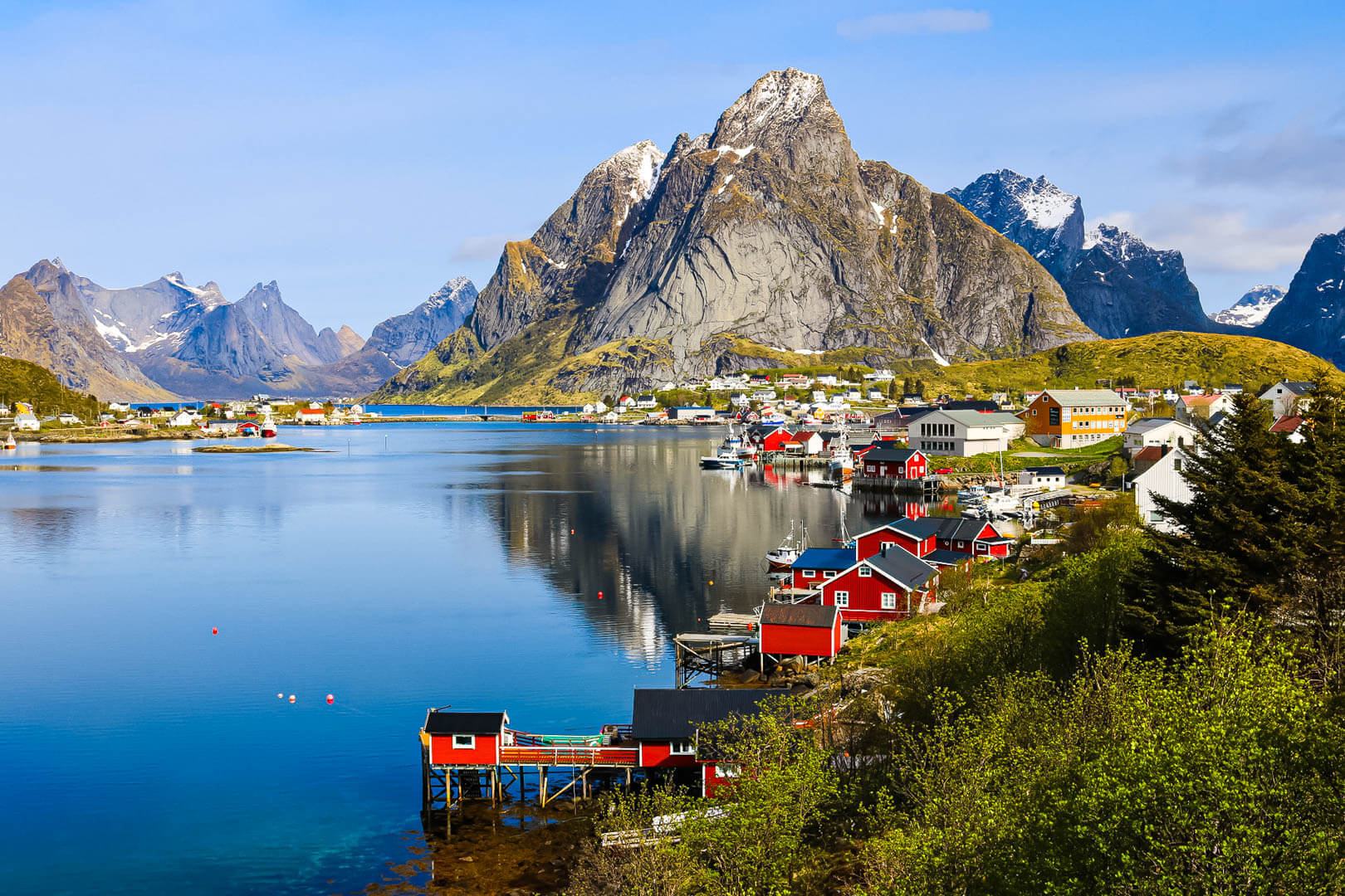 Silver For Digital The Mountains Of Reine, Norway By John Langer