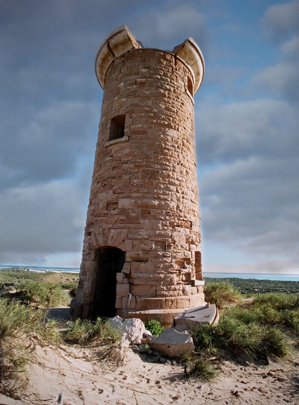 Merit For Digital Lighthouse Ruins By Gary Rick OShea
