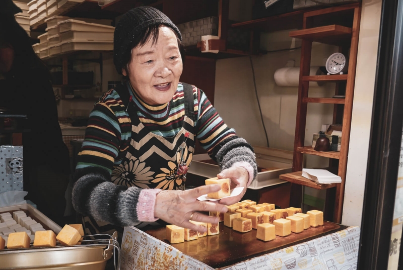 Honour For Takayama Market Sweet Seller By Susan Chisholm