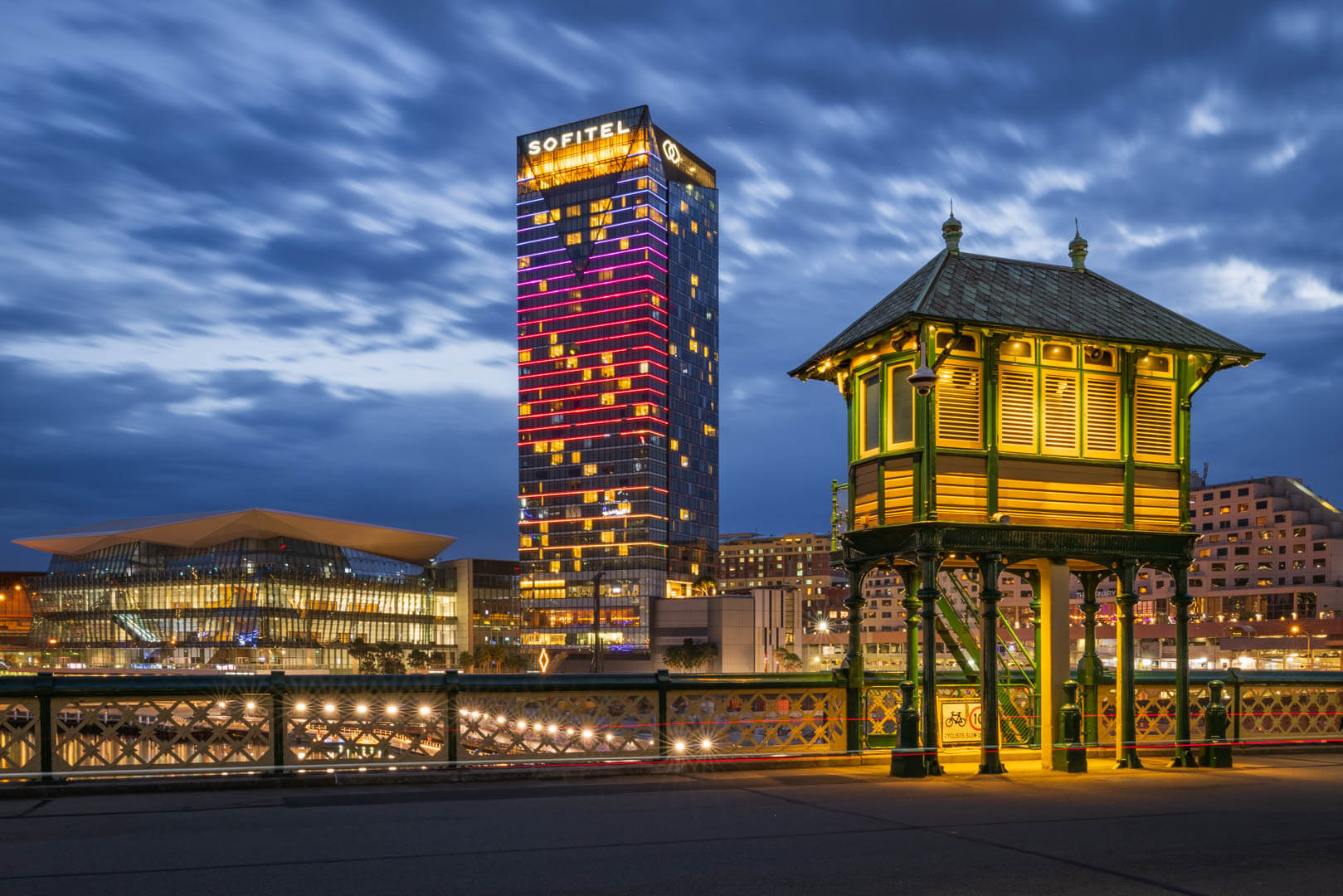 Honour For Print In Darling Harbour By Bruce McDonald