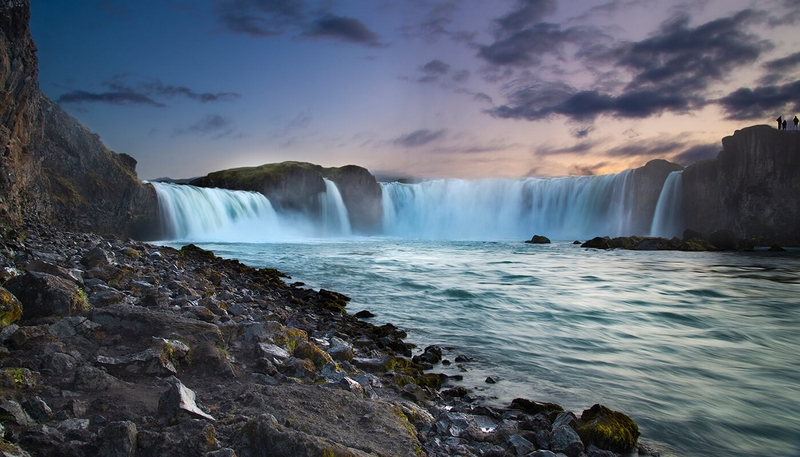 Merit For Digital Waterfall In Iceland 1 By Sam Fernando