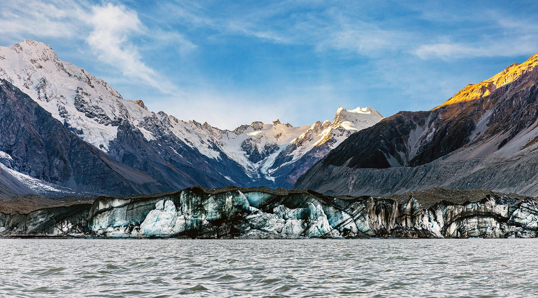 Honour For Digital A029 Looking At The Tasman Glacierjpeg By Bob Garnett