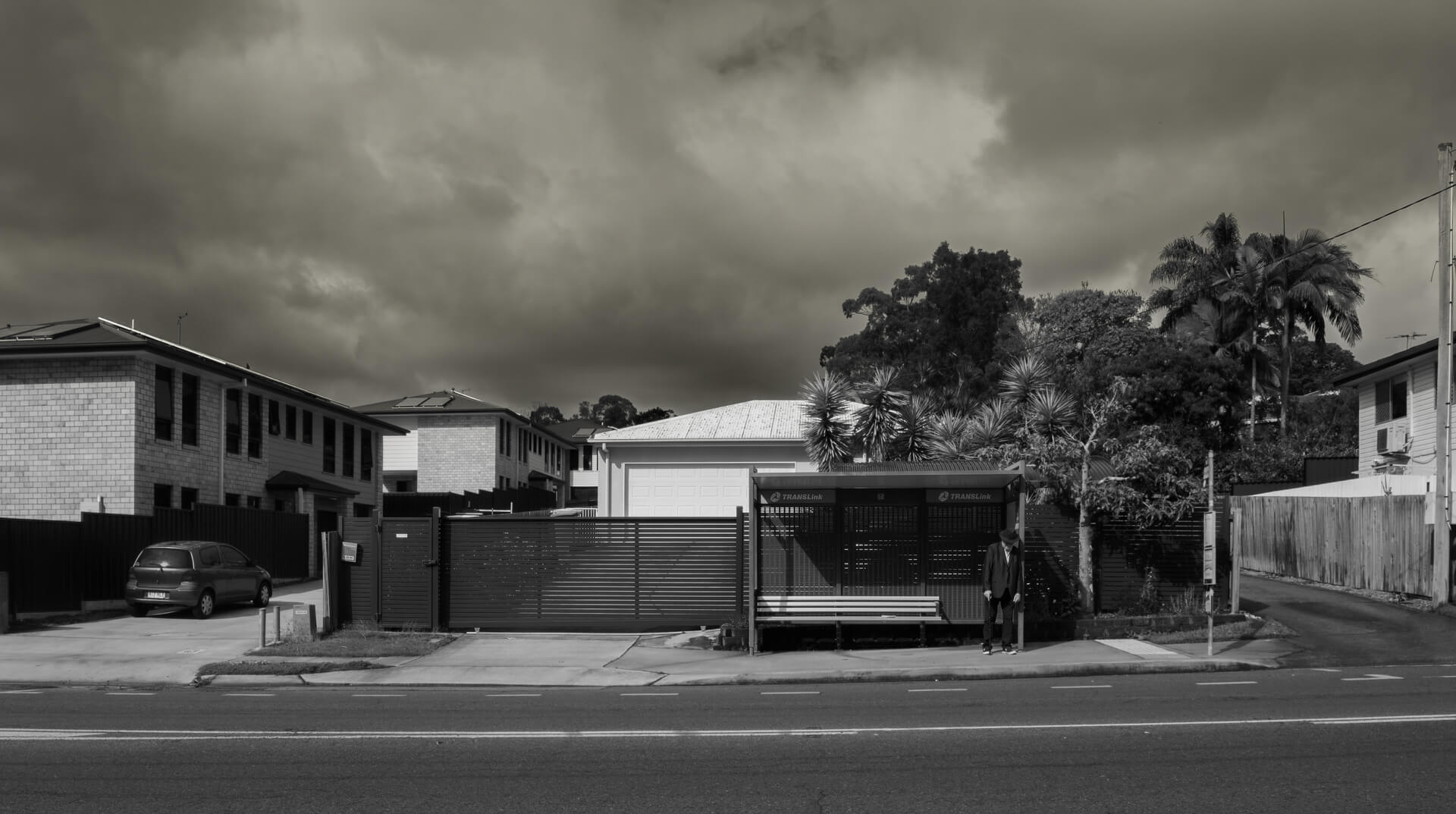 Honour For Digital Alone At The Bus Stop By Joni Keenan