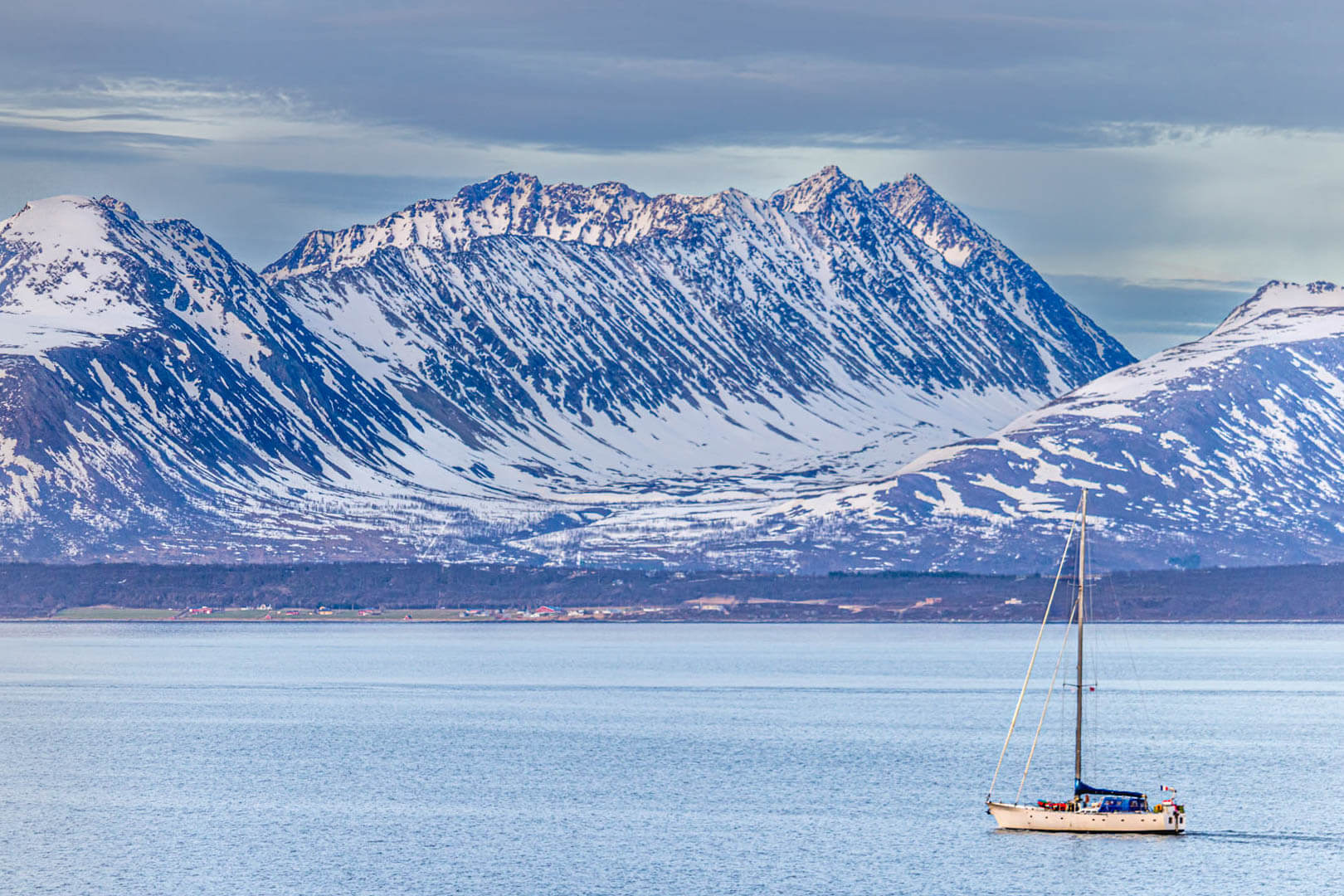 Merit For Digital Fjord Tranquility By John Langer